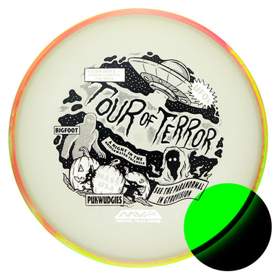 Axiom Eclipse Glow 2.0 Pixel Putter with A Night in the Bridgewater Triangle - Axiom Discs & Simon Lizotte Present the 2024 MVP Halloween Tour of Terror Stamp - Speed 2