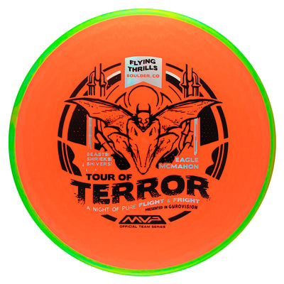 Axiom Fission Pyro Midrange with Flying Thrills in Bolder, CO presented by Gyrovision & Eagle McMahon - 2024 Halloween Tour of Terror Stamp - Speed 5