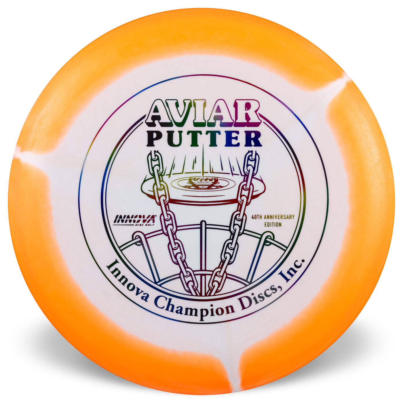 Innova Halo Nexus Aviar Putter Putter with 40th Anniversary - Innova Champion Discs, Inc. Stamp - Speed 2