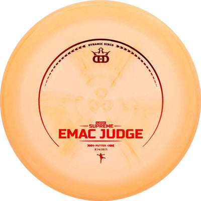 Dynamic Discs Classic Supreme EMAC Judge Putter with Small EMac Silhouette Stamp - Speed 2