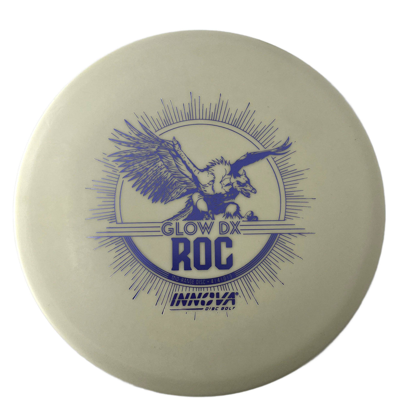 Innova DX Glow Roc Midrange with Burst Logo Stock Stamp - Speed 4