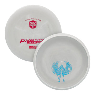 Discmania Italian D-Line Flex 1 P2 Putter with Stock Top with Sky God Mini Bottom Stamp - Speed 2