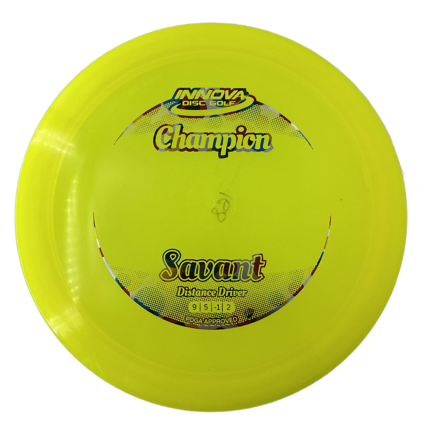 Innova Champion Savant Distance Driver with Circle Fade Stock Stamp - Speed 9