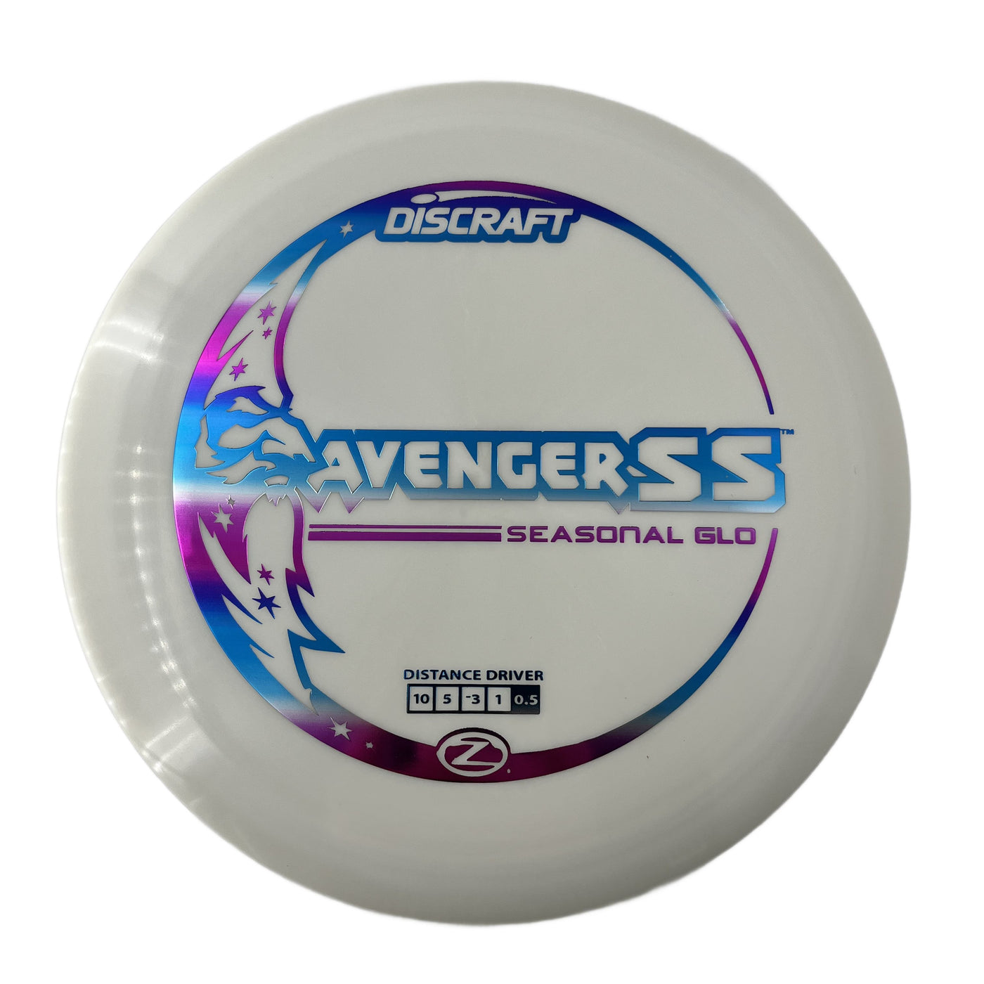 Discraft Seasonal Glow Elite Z Avenger SS Distance Driver - Speed 10