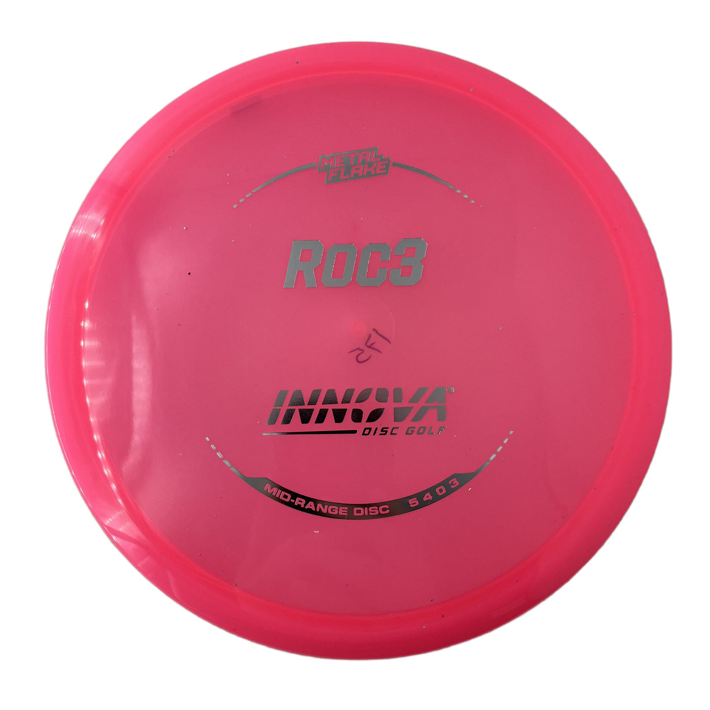 Innova Champion Metal Flake Roc3 Midrange with Burst Logo Stock Stamp - Speed 5