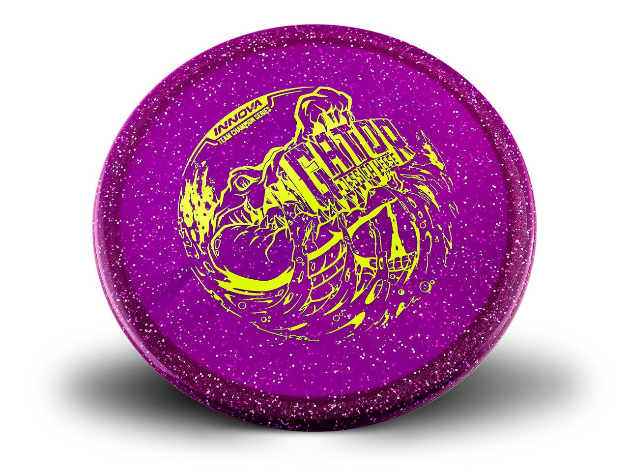 Innova Champion Metal Flake Gator with Jessica Weese Team Champion Tour Series 2022 Stamp