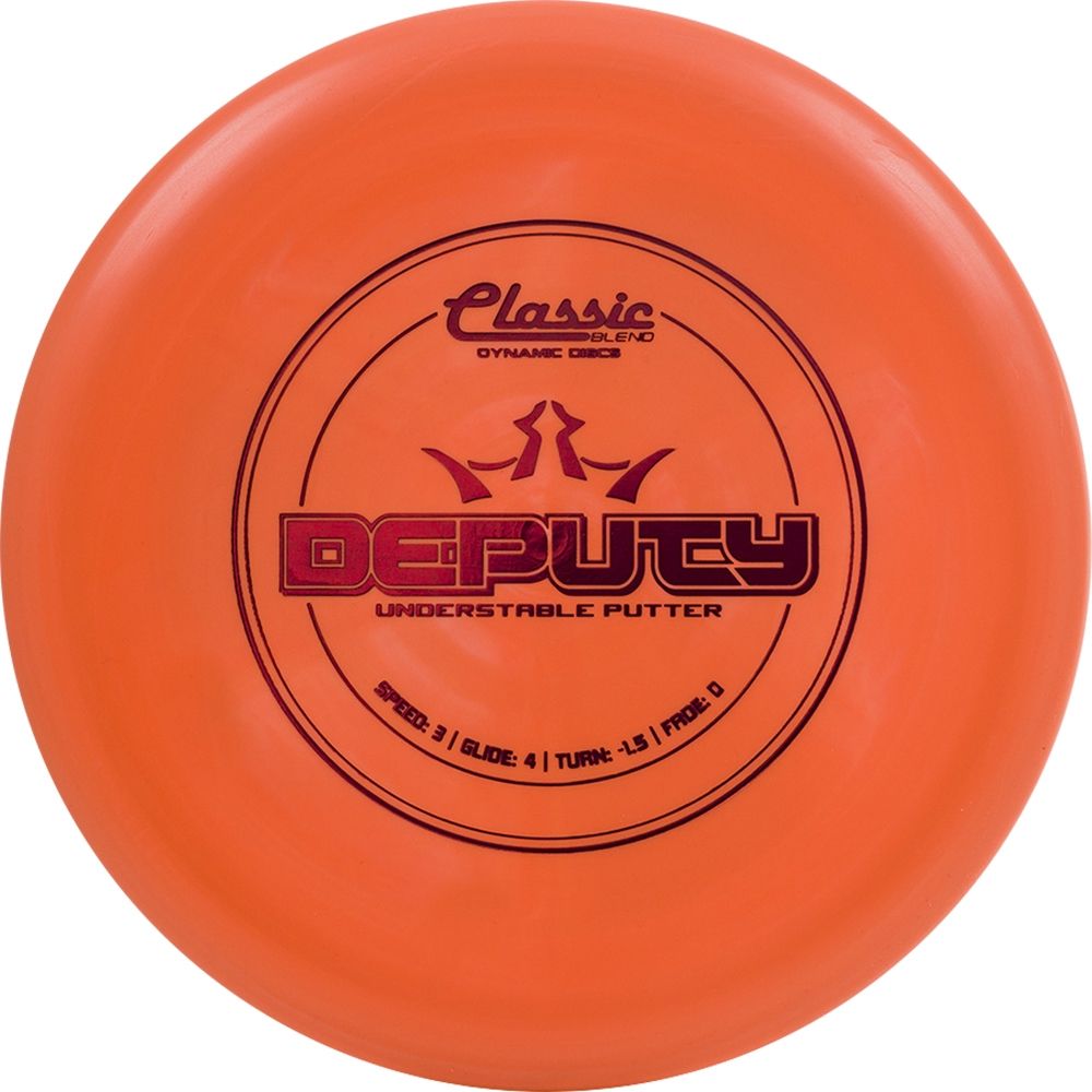 Dynamic Discs Classic Blend Deputy Putter - Speed 3