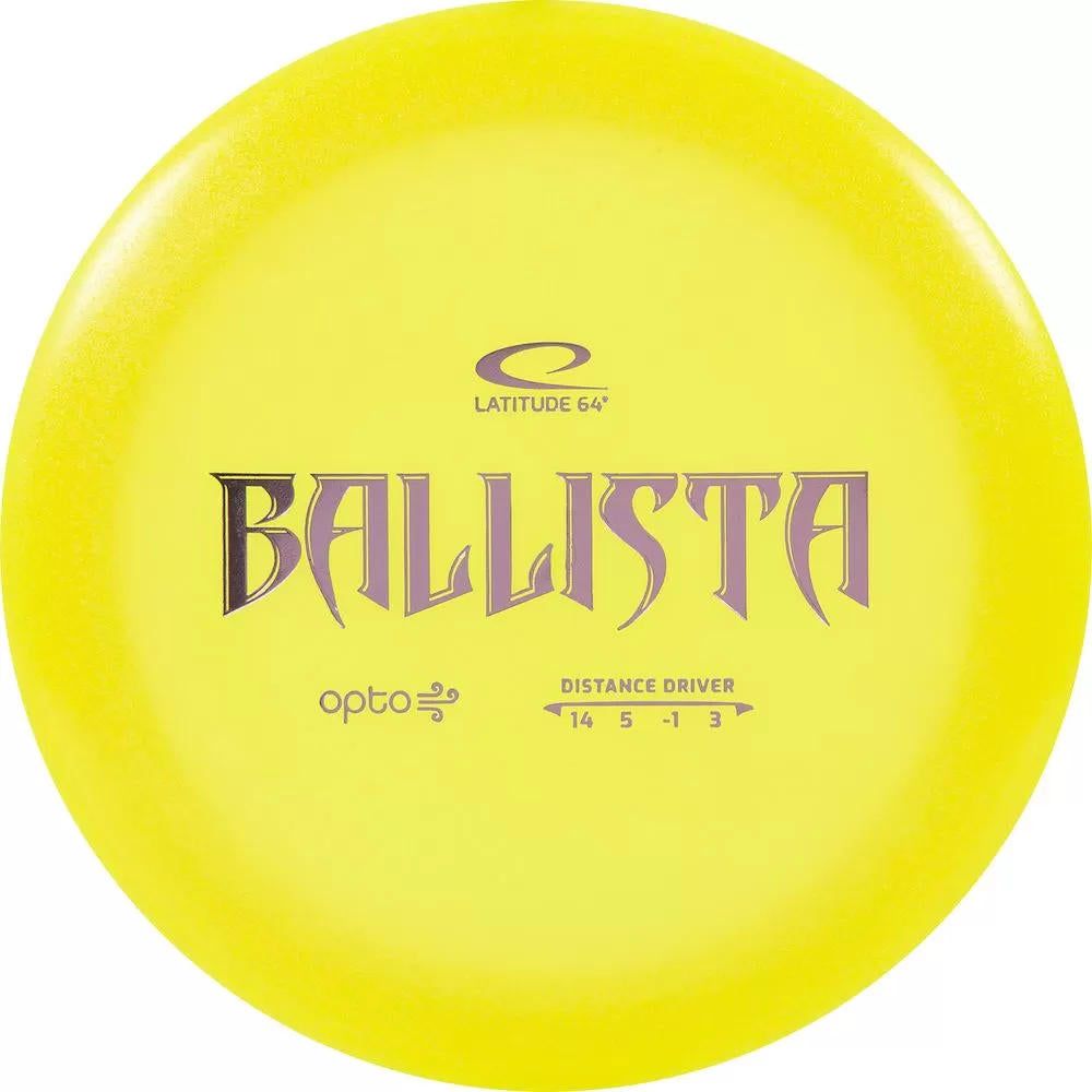 Latitude 64 Opto Air Ballista Distance Driver - Speed 14