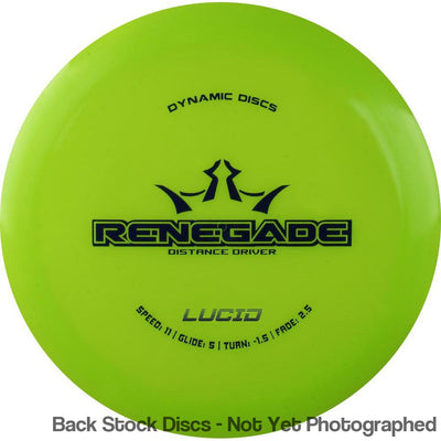 Dynamic Discs Lucid Renegade