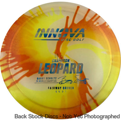 Innova Champion I-Dye Leopard with Barry Schultz 2x World Champion Signature Stamp