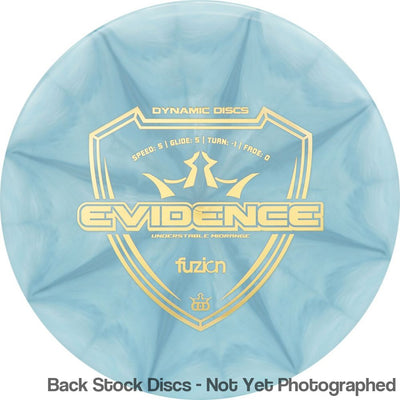 Dynamic Discs Fuzion Burst Evidence