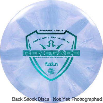 Dynamic Discs Fuzion Burst Renegade