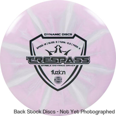 Dynamic Discs Fuzion Burst Trespass