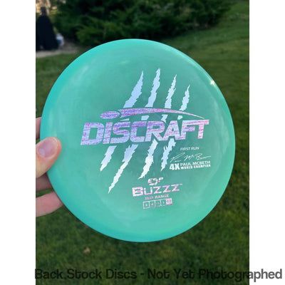 Discraft ESP Buzzz with First Run - Paul McBeth 4x World Champion Stamp