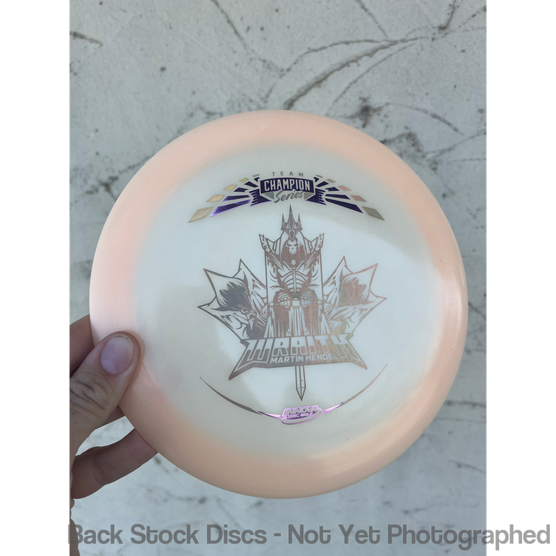 Innova Champion Glow Color Wraith with Martin Hendel 2019 Tour Series Stamp