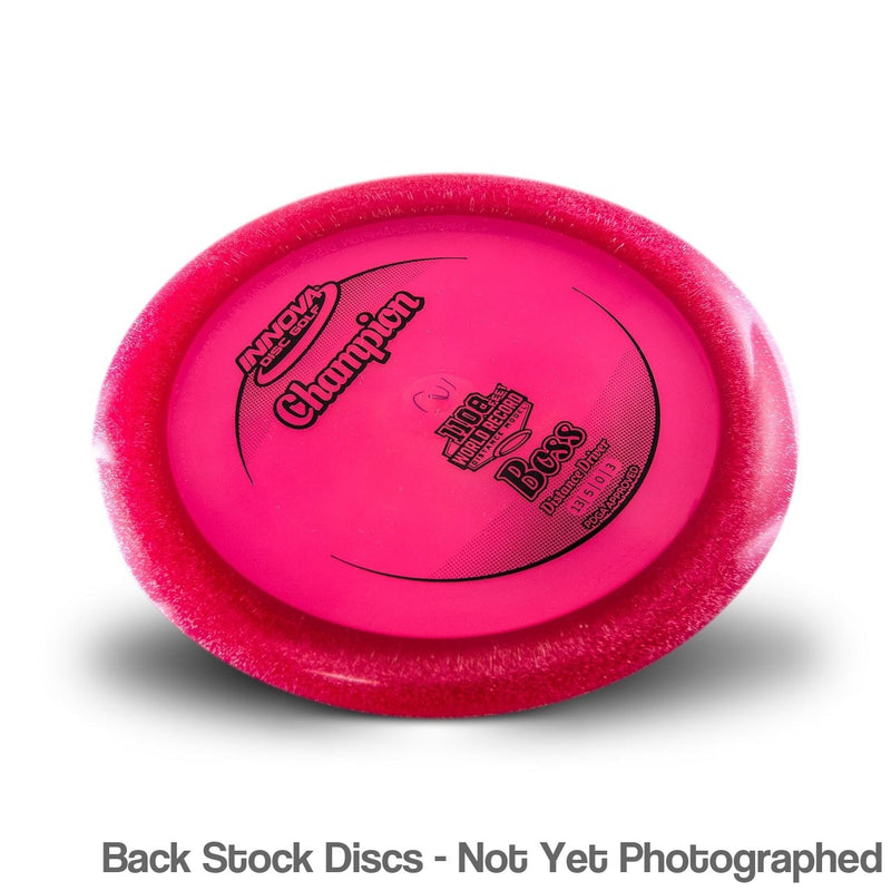 Innova Champion Boss with 1108 Feet World Record Distance Model Stamp