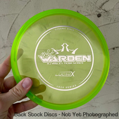 Dynamic Discs Lucid-X Warden with 2020 Team Series - A. J. Risley Stamp