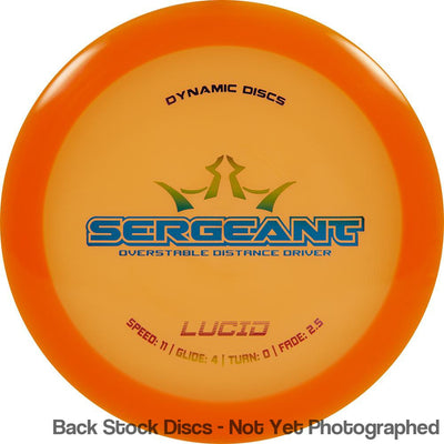 Dynamic Discs Lucid Sergeant