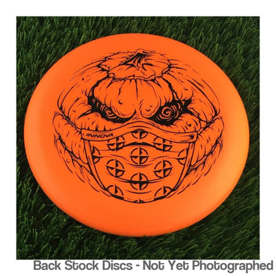 Innova DX Glow Aviar Putter with 2020 XXL Masked Covid Pumpkin - 24th Edition Stamp