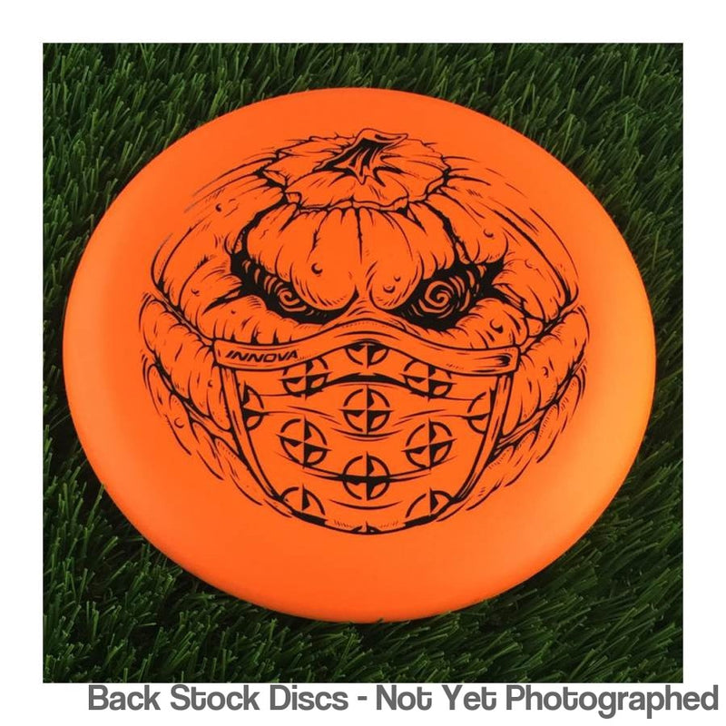 Innova DX Glow Aviar Putter with 2020 XXL Masked Covid Pumpkin - 24th Edition Stamp