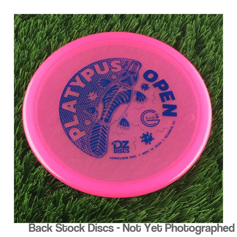 Dynamic Discs Lucid Justice with KVDGC DZDiscs 2020 Platypus Open - Longview - Ozawkie, KS Stamp