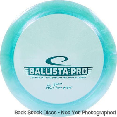 Latitude 64 Opto-X Glimmer Ballista Pro with Team Series V.1 2021 Albert Bazooka Tamm #76669 Stamp