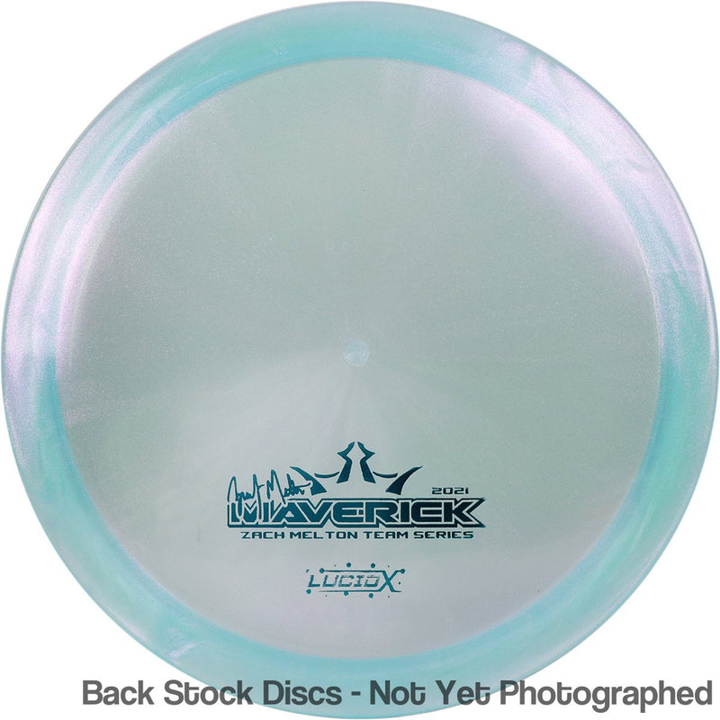 Dynamic Discs Lucid-X Chameleon Glimmer Maverick with 2021 Zach Melton Team Series Stamp