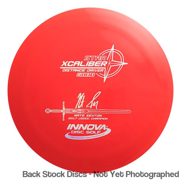 Innova Star Xcaliber with Nate Sexton 2017 USDGC Champion - Sexcaliber Stamp