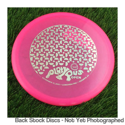 Discraft Elite Z Buzzz with KVDGC 2021 Platypus Open - Longview - Ozawkie, KS Stamp