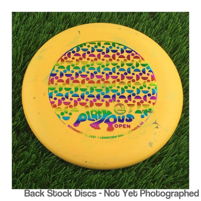 Discraft Jawbreaker Challenger with KVDGC 2021 Platypus Open - Longview - Ozawkie, KS Stamp