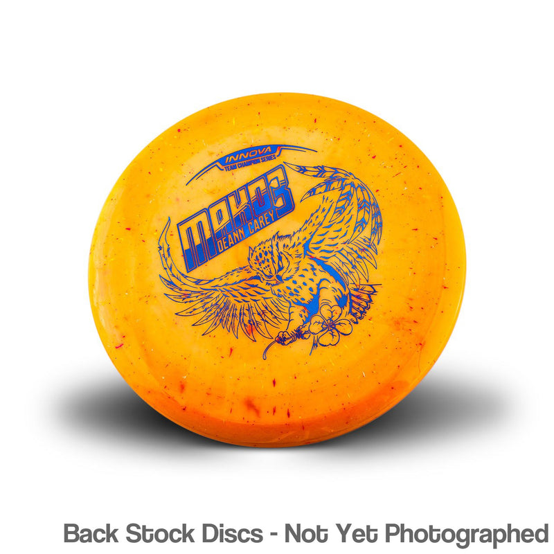 Innova Splatter Star Mako3 with Deann Carey 2022 Team Champion Tour Series Stamp