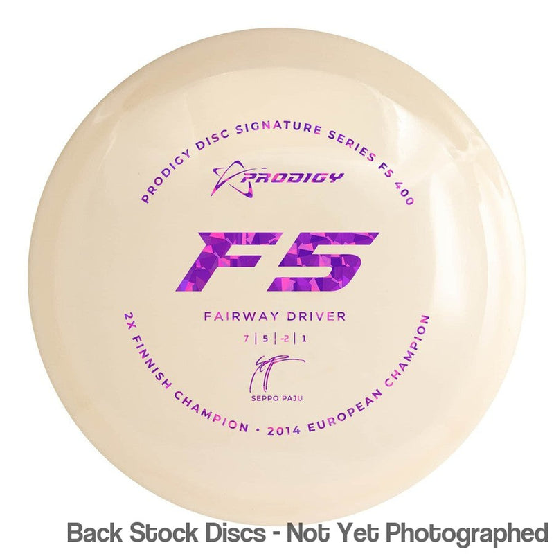 Prodigy 400 F5 with 2022 Signature Series Seppo Paju - 2X Finnish Champion - 2014 European Champion Stamp