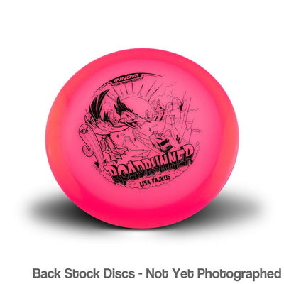 Innova Champion Glow Color Roadrunner with Lisa Fajkus Team Champion Tour Series 2022 Stamp