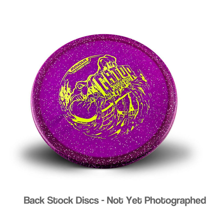 Innova Champion Metal Flake Gator with Jessica Weese Team Champion Tour Series 2022 Stamp