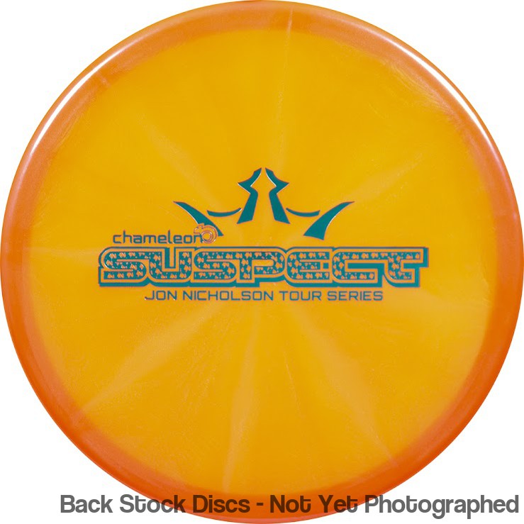 Dynamic Discs Lucid Chameleon Suspect with Jon Nicholson Tour Series 2022 Big Bar Stamp