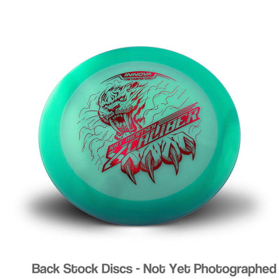 Innova Champion Glow Color Xcaliber with Kat Mertsch Team Champion Series 2022 Stamp