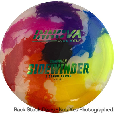 Innova Champion I-Dye Sidewinder with Burst Logo Stock Stamp