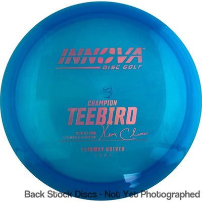 Innova Champion Teebird with Ken Climo 12x World Champion Burst Logo Stamp