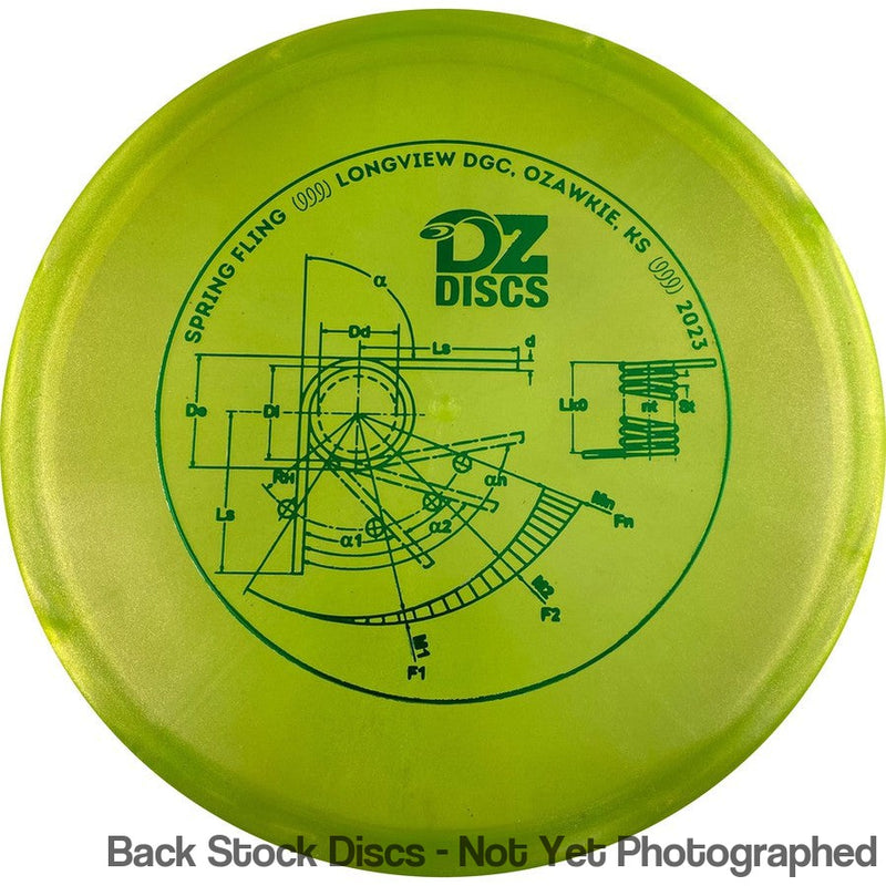 Westside VIP Ice Glimmer Harp with DZDiscs 2023 Spring Fling - Longview DGC - Ozawkie, KS Stamp