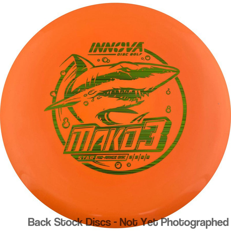 Innova Star Mako3 with Burst Logo Stock Stamp