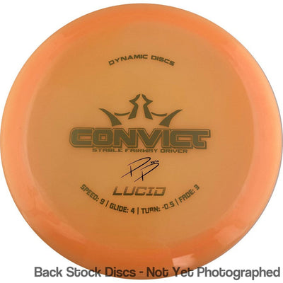 Dynamic Discs Lucid Convict with PP 29190 Paige Pierce Stamp