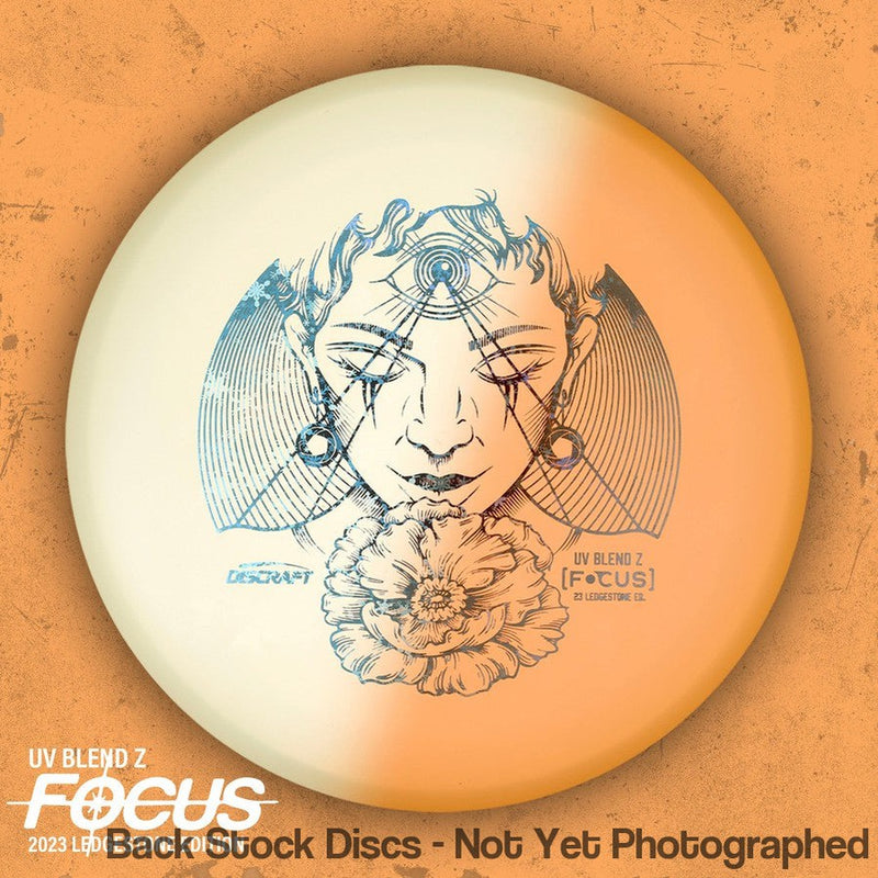 Discraft Elite Z UV Focus with 2023 Ledgestone Edition - Wave 3 Stamp