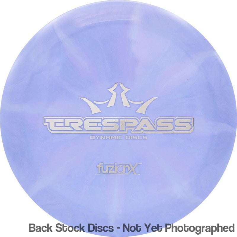 Dynamic Discs Fuzion-X Burst Trespass with Big Bar Stamp