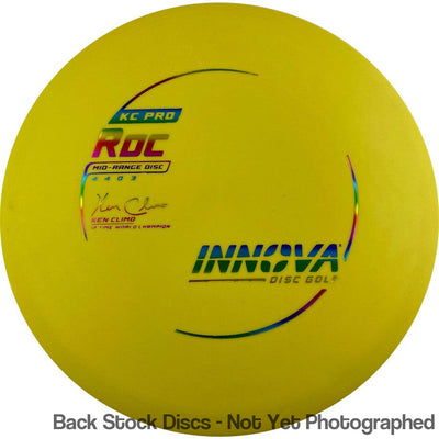 Innova Pro KC Roc with Ken Climo 12 Time World Champion Burst Logo Stamp