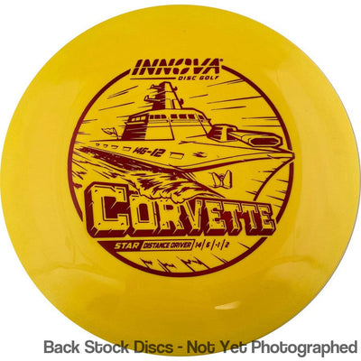 Innova Star Corvette with Burst Logo Stock Stamp