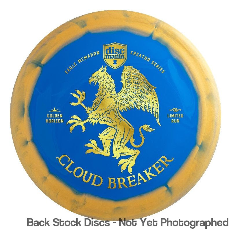 Discmania Horizon S-Line Cloud Breaker with Eagle McMahon Creator Series - Gold Horizon - Limited Run Stamp