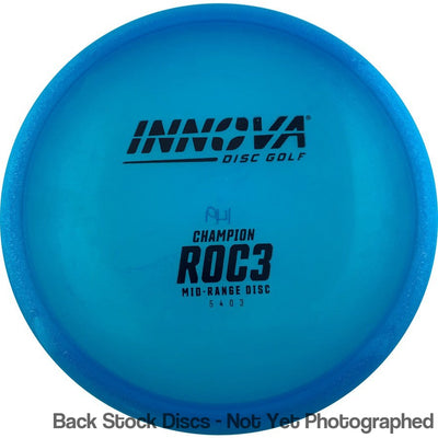 Innova Champion Roc3 with Burst Logo Stock Stamp