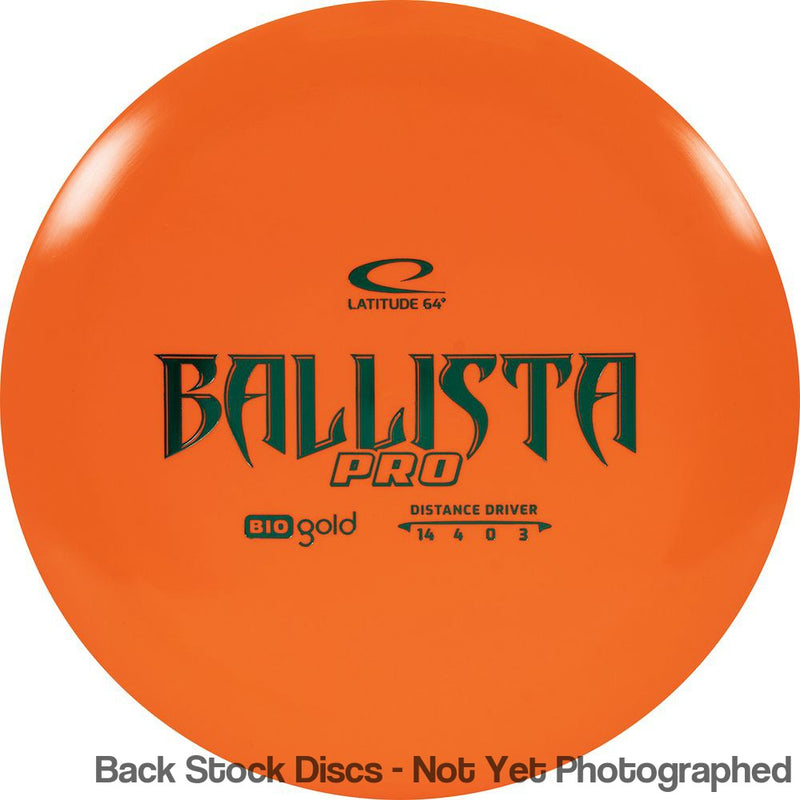 Latitude 64 Gold Line Bio Ballista Pro