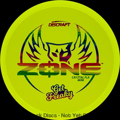 Discraft CryZtal Flx Mini Zone Mini with Get Freaky Dark Horse Stamp