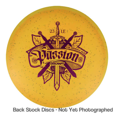 Discraft ESP Sparkle Glo Passion with 2023 Ledgestone Edition - Wave 4 Stamp